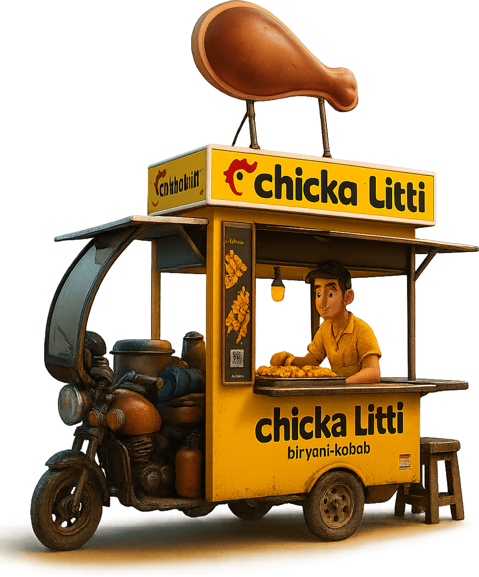 Mobile Cart Illustration