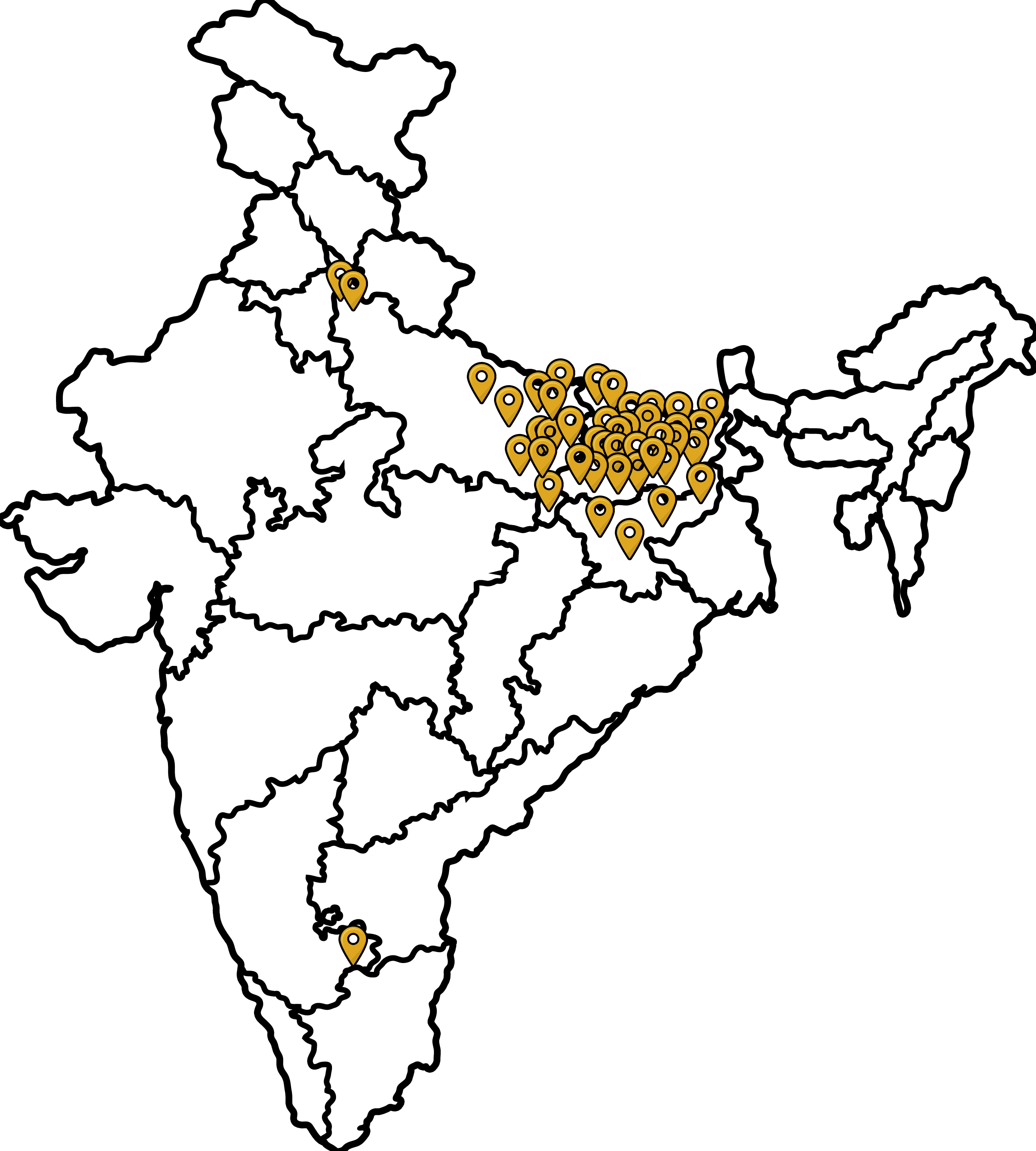 India Coverage Map