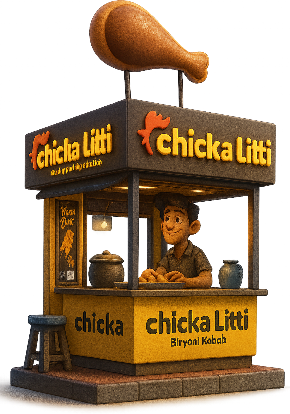 Model C – Takeaway Outlet / QSR (₹10 Lakhs)